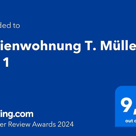 Ferienwohnung T. Muellers | Nr. 1 Kovenig Ngoại thất bức ảnh